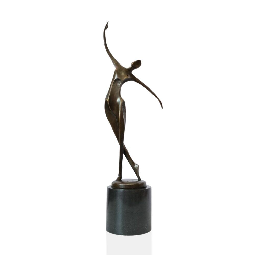 Statue Bronze Femme Debout