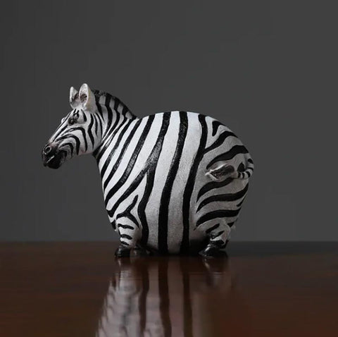 statue zebre