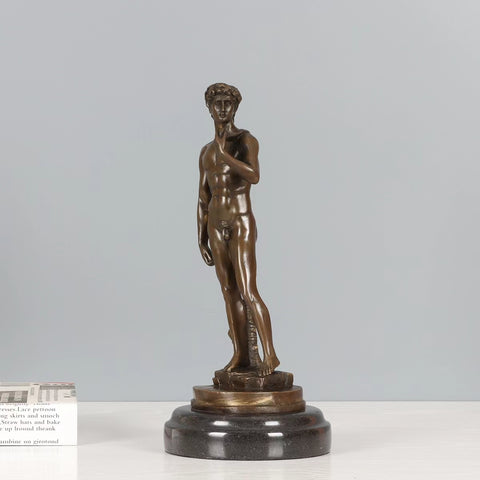 bronze michelangelo david