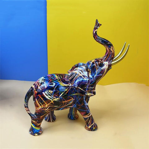 sculpture éléphant moderne