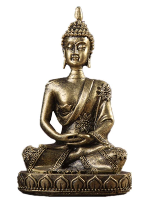 Statue de Bouddha dorée 11 cm