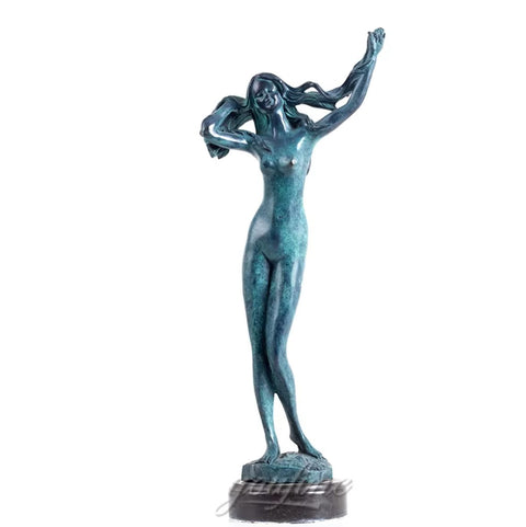 Statue Femme Nue en Bronze 37 cm