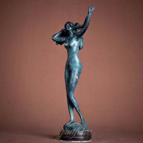 Statue Femme Nue en Bronze 37 cm