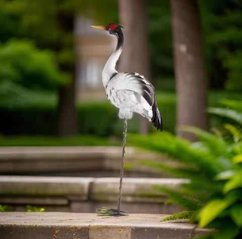 Statue oiseau extérieur / jardin 88 cm