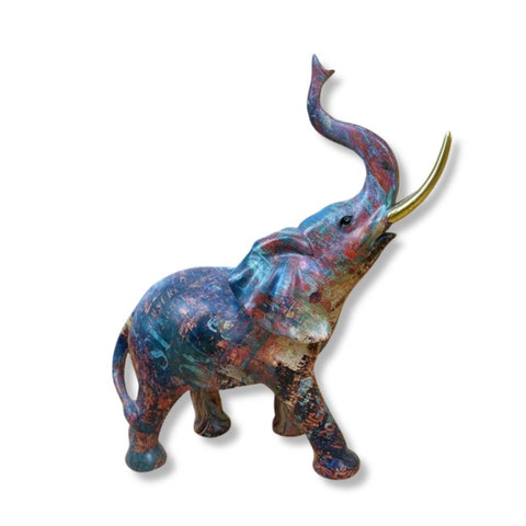 sculpture elephant moderne