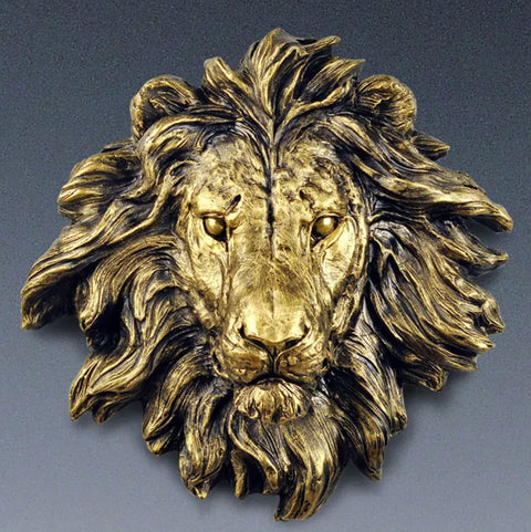 Statue murale lion 38 cm