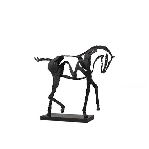 Statue Cheval <br/> Fer