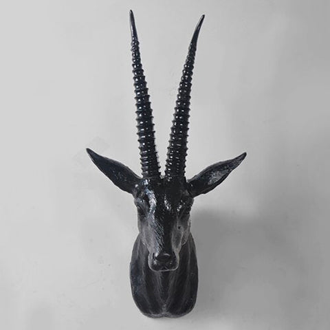 Sculpture Murale Antilope <br/> Décoration Murale Chambre