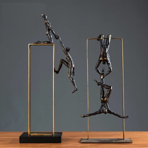 Statue Homme <br/> Acrobate Design