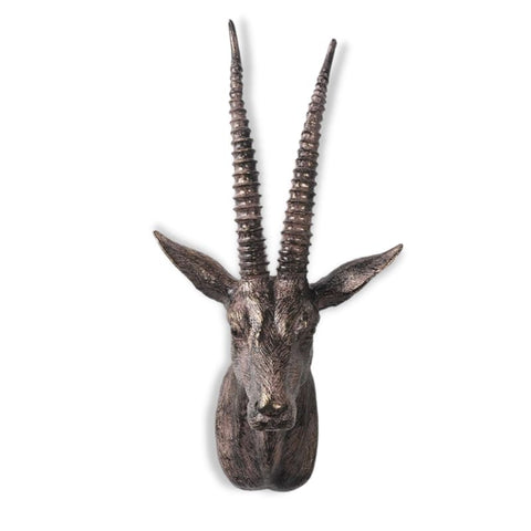 Sculpture Murale Antilope <br/> Décoration Murale Chambre